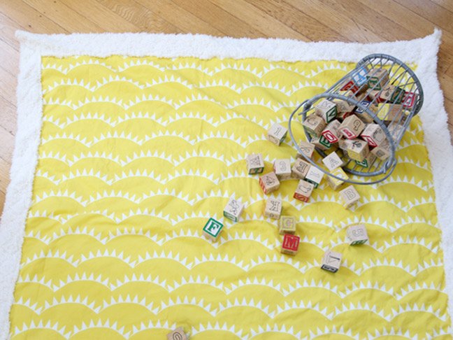 DIY: Sewing a Simple Baby Blanket