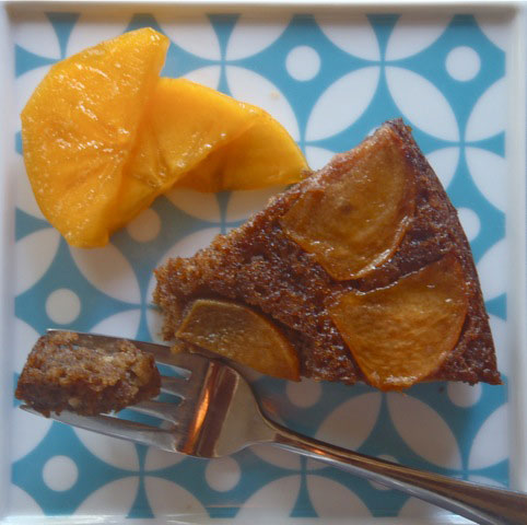 Persimmon Upside Down Spice Cake4