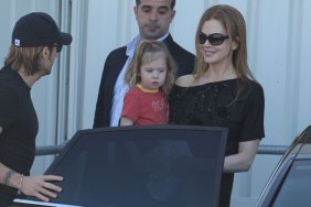 Nicole Kidman, black top, black off-the-shoulder top, sunglasses, Keith Urban