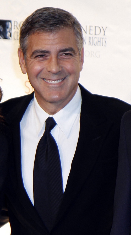 George Clooney Dark suit