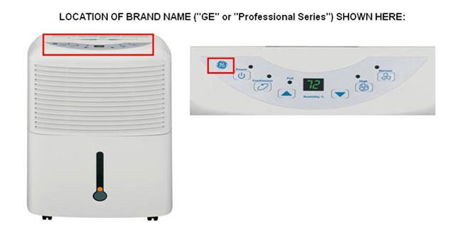 GE and Professional Series Brand Dehumidifiers Recalled-1
