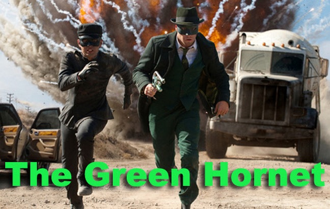 The green hornet, seth rogen and jay chou movie