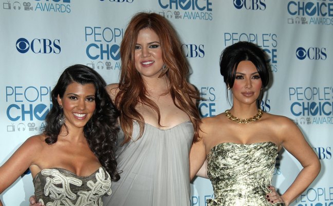 Kim Kardashian, Khloe Kardashian, Kourtney Kardashian, people's choice awards