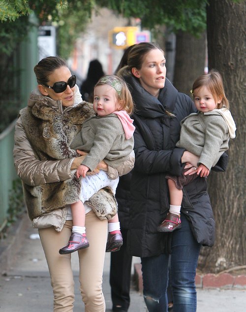 sarah jessica parker, fur coat, boots