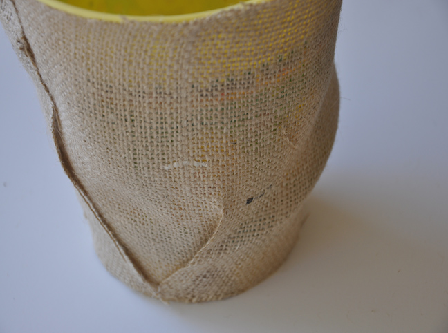 BURLAP BUCKET