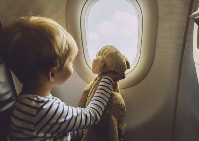 Flying with toddlers