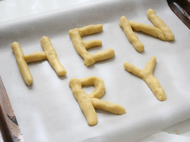 Rainy Day Crafts with Kids: Alphabet Cookies