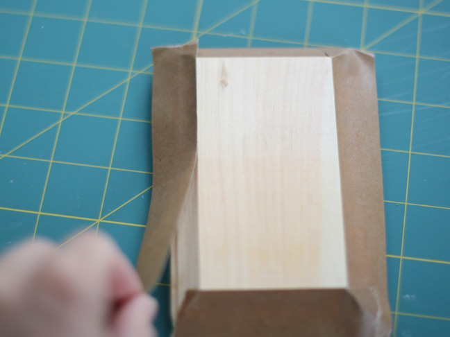 wood plaque masking tape