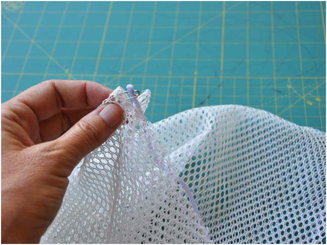 sewing mesh bag