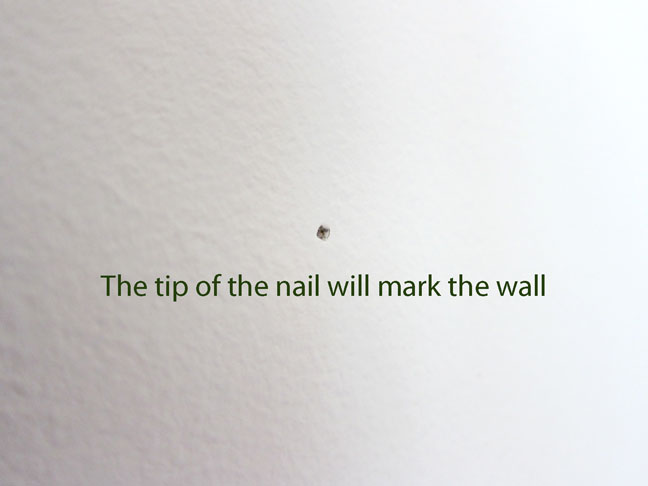 nail hole