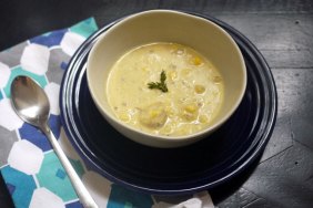 fall corn chowder soup