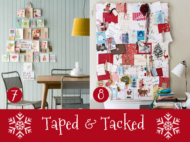 15 Ways To Display Your Christmas Cards