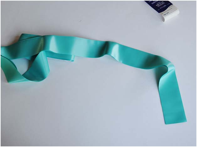 DIY: Satin Ruffle Initial