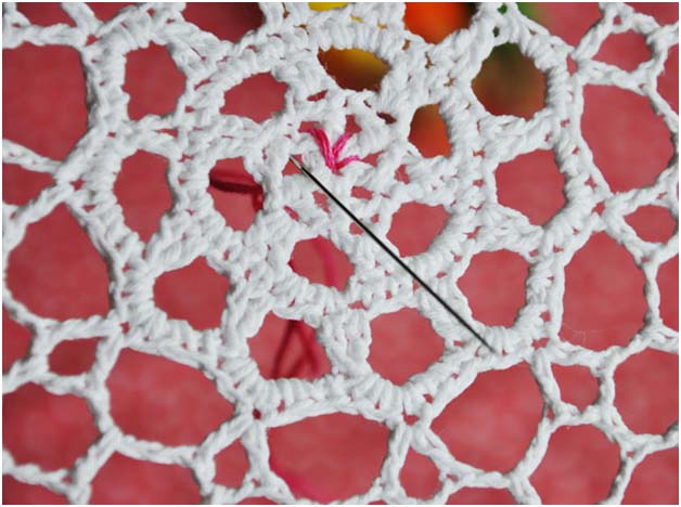 DIY: Doily Embroidery