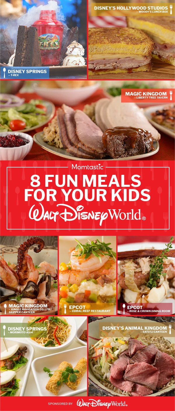 8 Fun Meals For Your Kids at Walt Disney World