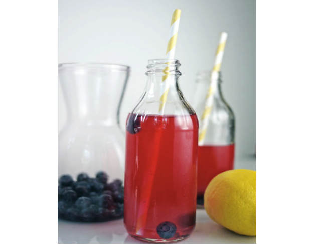 Blueberry Lemonade Recipe for the Fourth of July