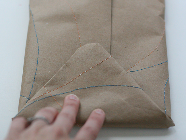 Stitched Wrapping Paper