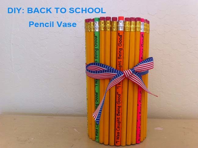 pencil vase