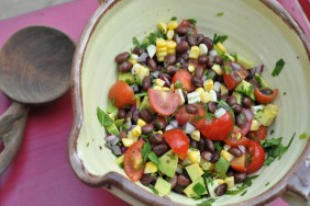Black Bean and Avocado Salad Labor Day Recipes