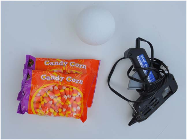 DIY Candy Cornballs Craft Supplies
