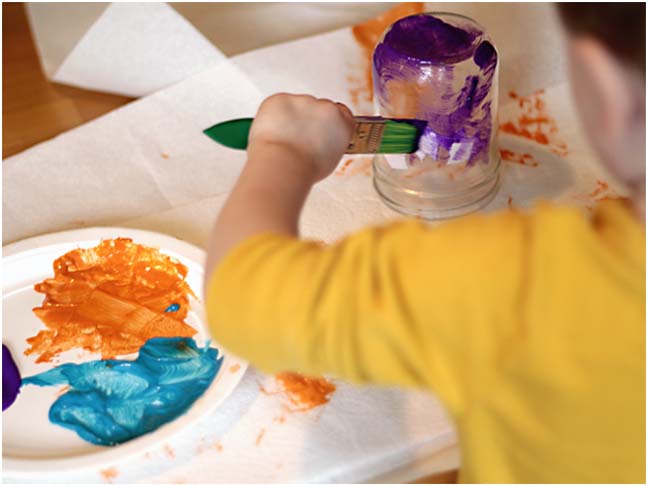 DIY Halloween Craft: Halloween Luminaries Step 3