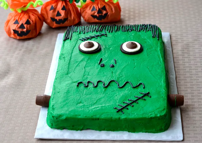 Frankenstein Cake Recipe