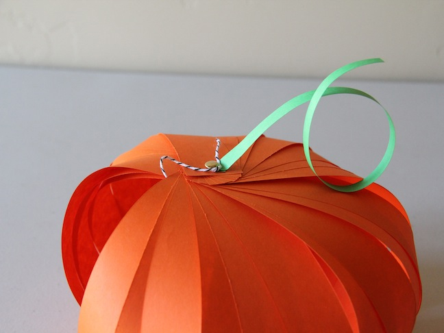 Pumpkin Lantern DIY Craft - Step 9