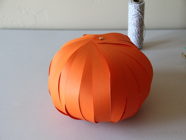 Pumpkin Lantern DIY Craft - Step 5