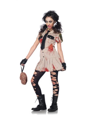 Zombie Tween Costume