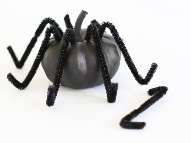 Jack-Be-Little Spider Craft DIY - Step 2