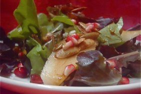 Pomegranate Pear Salad Recipe
