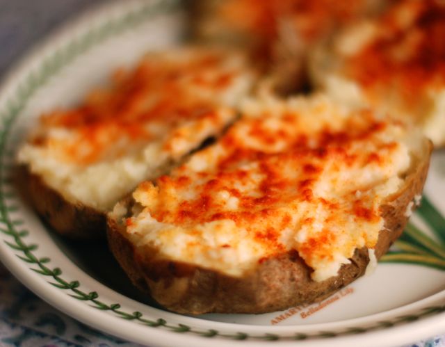 Twice-Baked Potatoes Recipe
