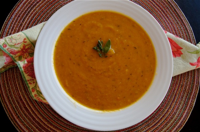 Thanksgiving Recipe - Root Vegetable Pear Soup