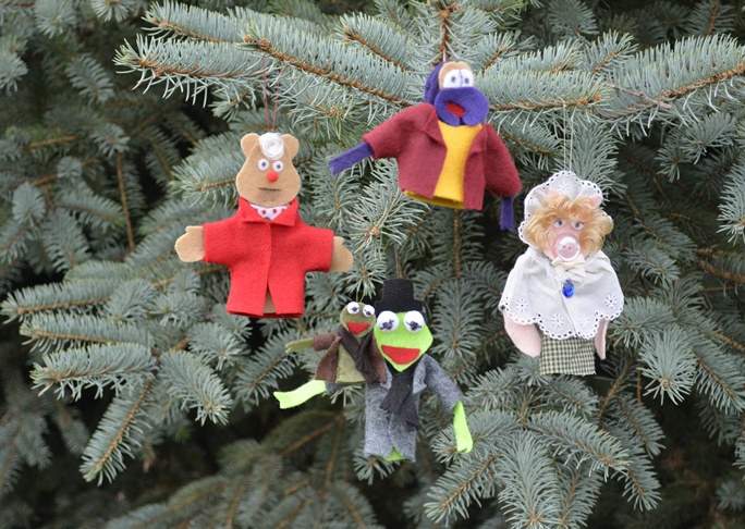 Muppet Christmas Ornaments Craft
