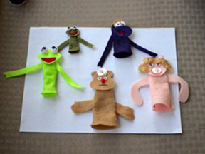 Muppet Ornament Craft - Step 6