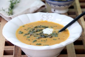 Roasted Butternut Squash and Red Lentil Soup Recipe
