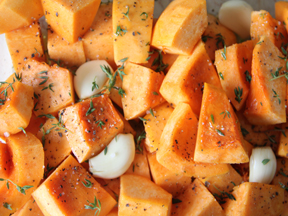 Roasted Butternut Squash and Red Lentil Soup Recipe - Step 1