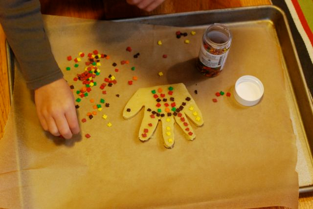 Turkey Hand Cookies Recipe - Step 7