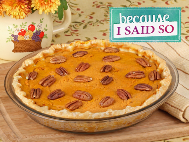 Because I Said So Blog: Pumpkin Pie Promotion