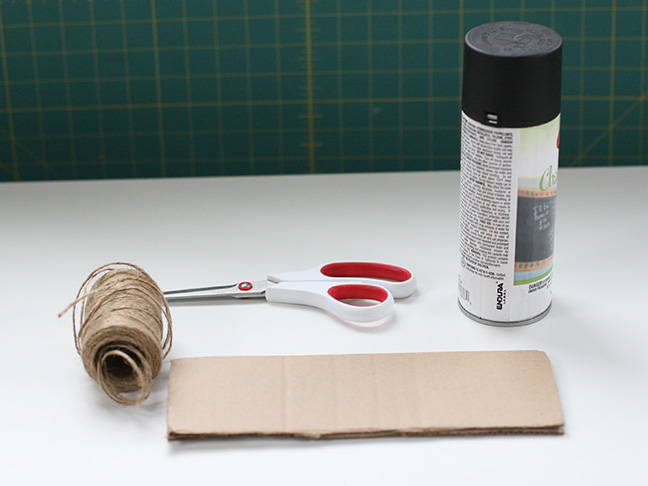 DIY Chalkboard Gift Tags Materials