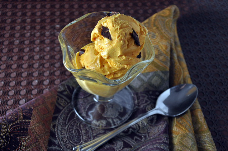 Pumpkin Chocolate Chip Ice Cream Recipe