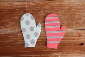 Mitten Cards DIY Craft