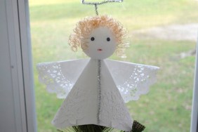 Angel Christmas Tree Topper Craft