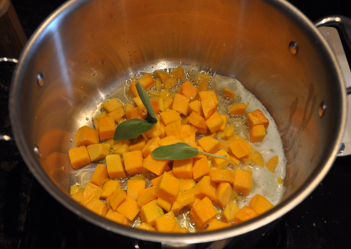 Butternut Squas Parmesan Risotto - Step 2