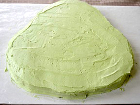 Grinch Cake Recipe - Step 15