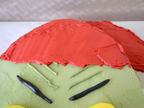 Grinch Cake Recipe - Step 21