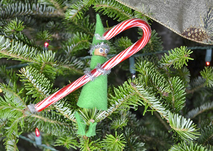 Elf Homemade Ornament Christmas Craft
