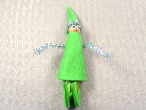 Homemade Elf Ornament - Step 11