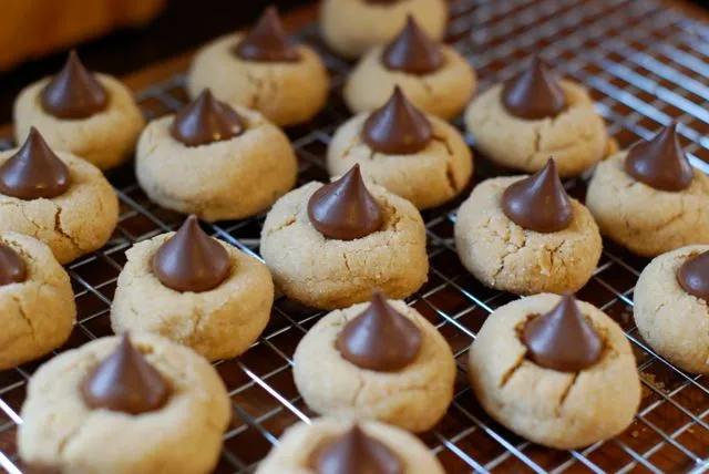 Christmas Cookies - Peanut Butter Blossoms