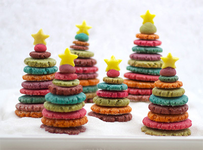 Christmas Cookies - 3D Xmas Trees
